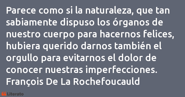 Frases de Francisco de La Rochefoucauld