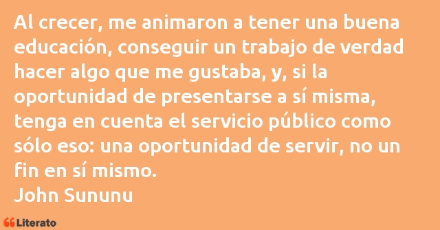 Frases de John Sununu