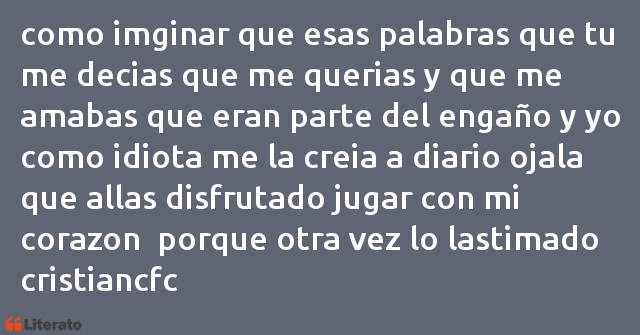 Frases de cristiancfc