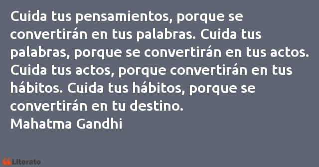 Frases de Mahatma Gandhi