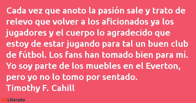 Frases de Tim Cahill