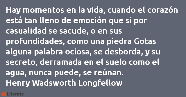 Frases de Henry Wadsworth Longfellow