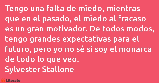 Frases de Sylvester Stallone