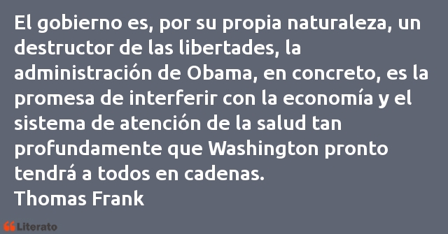 Frases de Thomas Frank