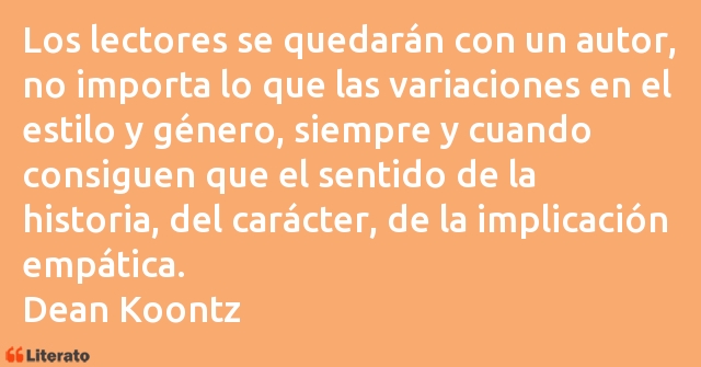 Frases de Dean Koontz