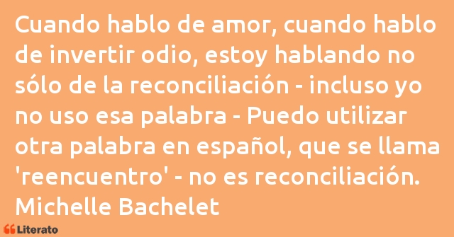 Frases de Michelle Bachelet
