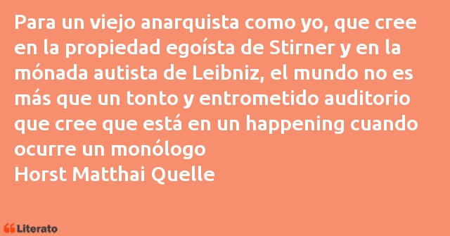 Frases de Horst Matthai Quelle