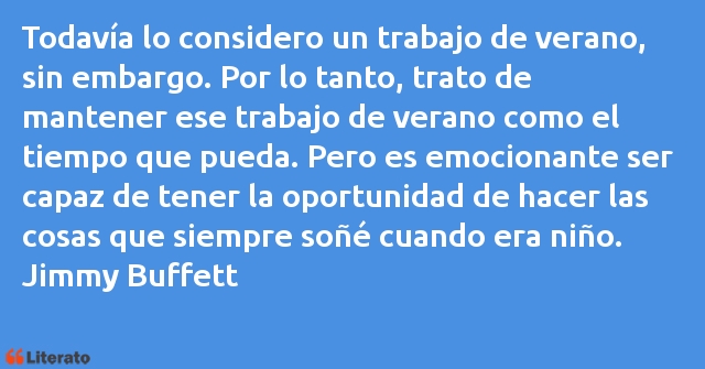 Frases de Jimmy Buffett