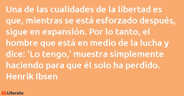 Frases de Henrik Ibsen