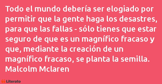 Frases de Malcolm Mclaren