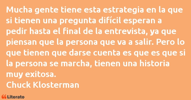 Frases de Chuck Klosterman