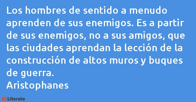 Frases de Aristophanes