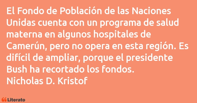 Frases de Nicholas D. Kristof