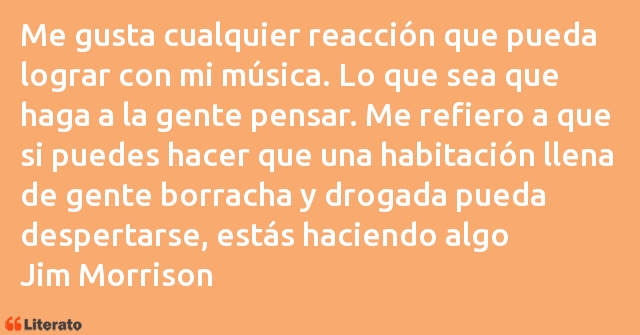 Frases de Jim Morrison