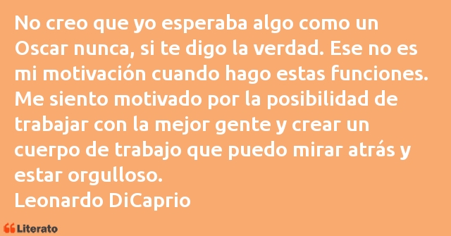 Frases de Leonardo DiCaprio