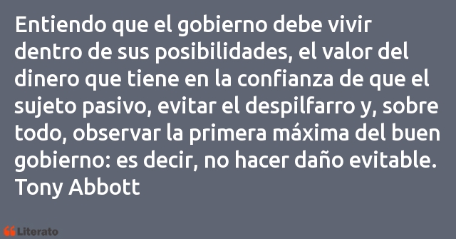 Frases de Tony Abbott