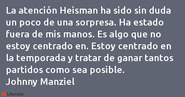 Frases de Johnny Manziel