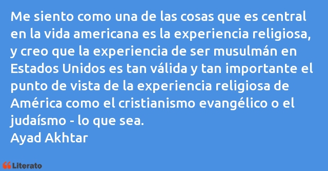 Frases de Ayad Akhtar