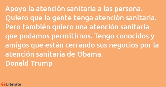 Frases de Donald Trump