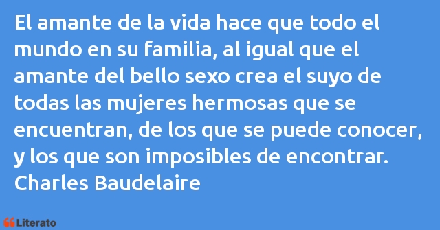 Frases de Charles Baudelaire