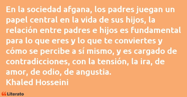 Frases de Khaled Hosseini