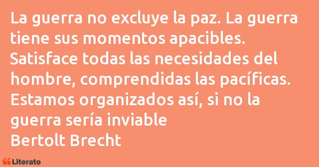 Frases de Bertolt Brecht