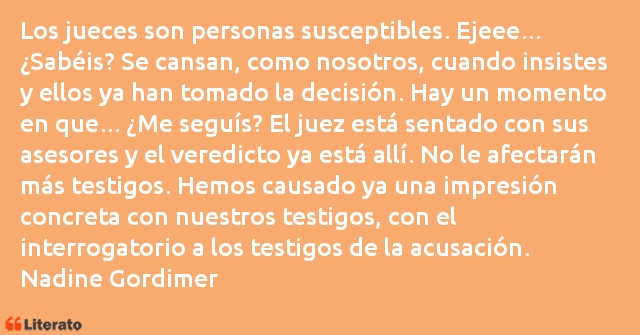 Frases de Nadine Gordimer