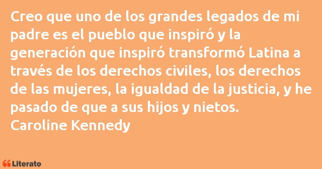 Frases de Caroline Kennedy