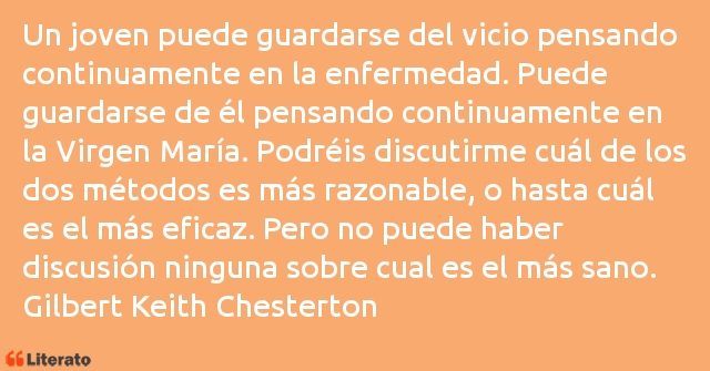 Frases de Gilbert Keith Chesterton