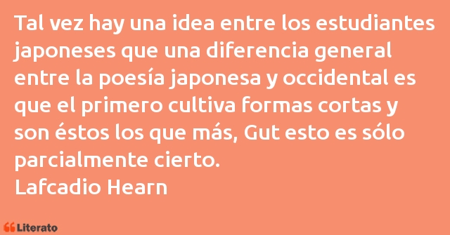 Frases de Lafcadio Hearn