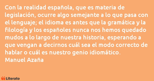 Frases de Manuel Azaña