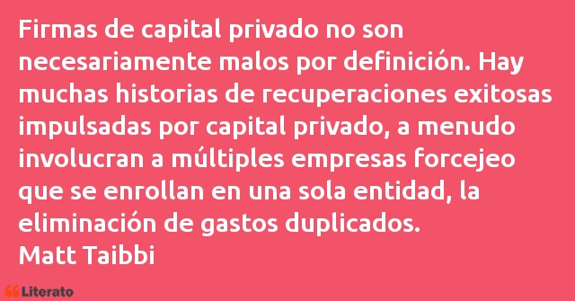 Frases de Matt Taibbi