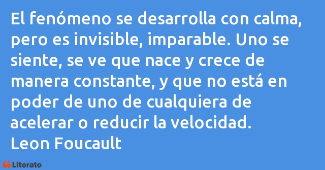 Frases de Leon Foucault