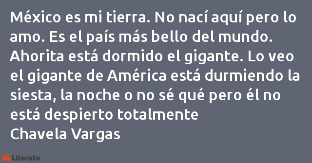 Frases de Chavela Vargas