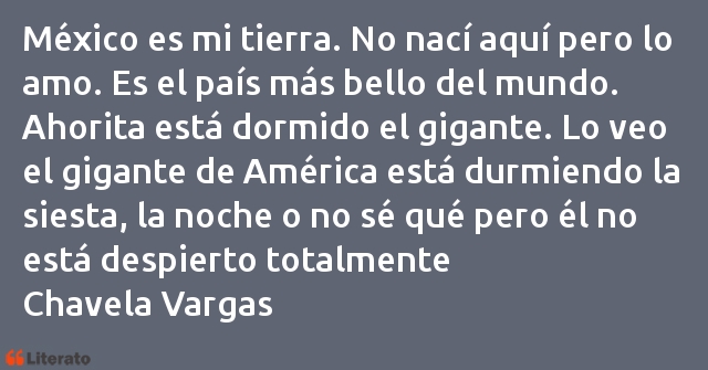 Frases de Chavela Vargas