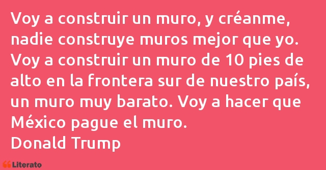 Frases de Donald Trump