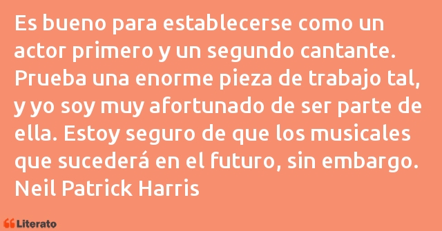 Frases de Neil Patrick Harris