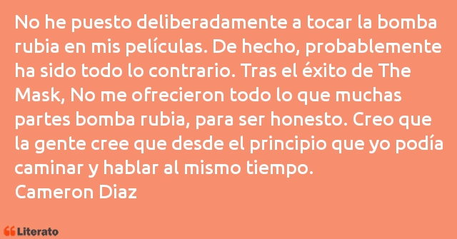 Frases de Cameron Diaz