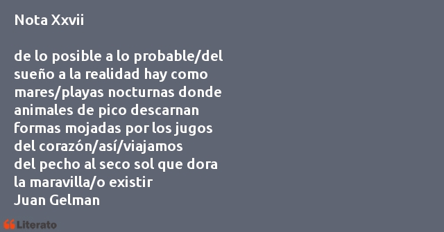 Frases de Juan Gelman