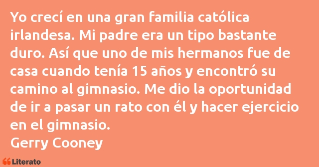 Frases de Gerry Cooney