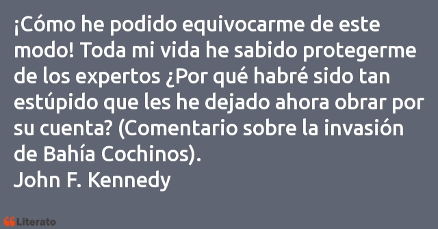 Frases de John F. Kennedy