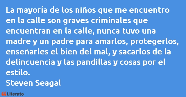 Frases de Steven Seagal