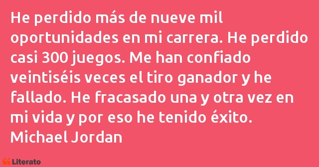 Frases de Michael Jordan