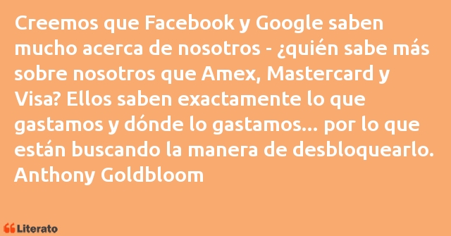 Frases de Anthony Goldbloom