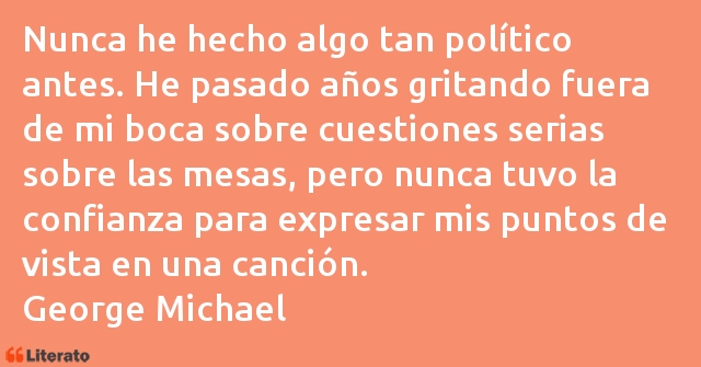 Frases de George Michael