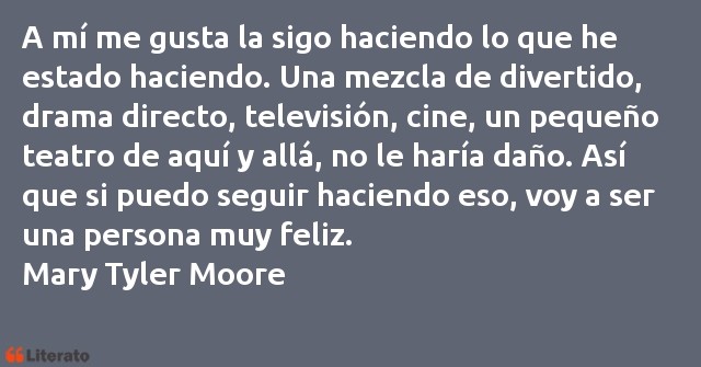 Frases de Mary Tyler Moore