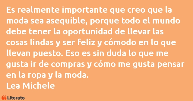 Frases de Lea Michele