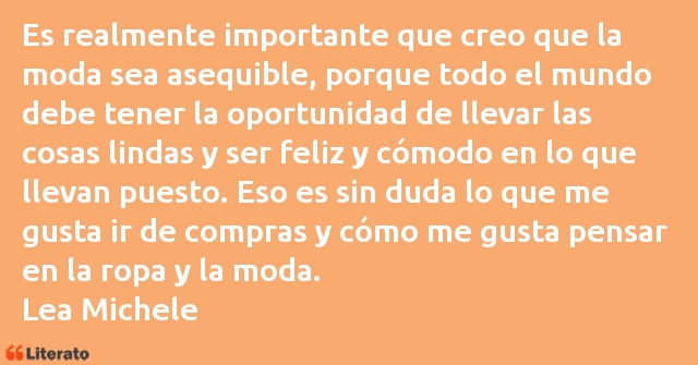 Frases de Lea Michele