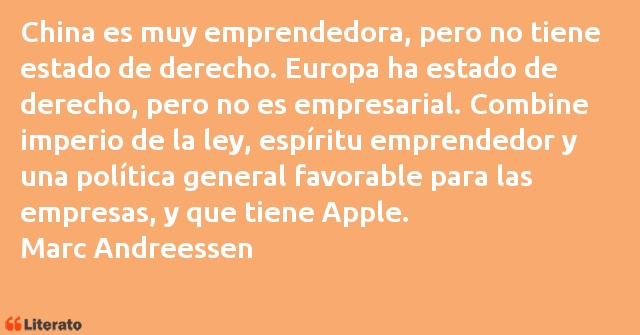 Frases de Marc Andreessen