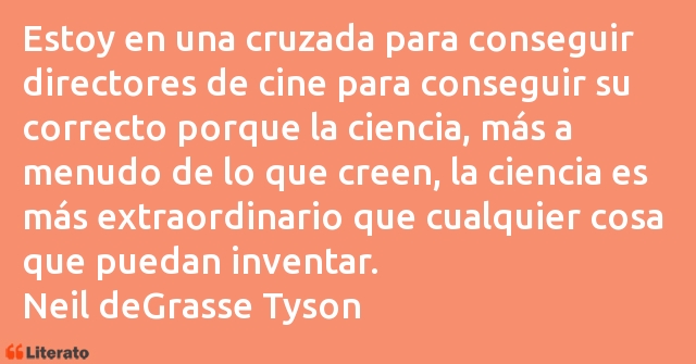 Frases de Neil deGrasse Tyson